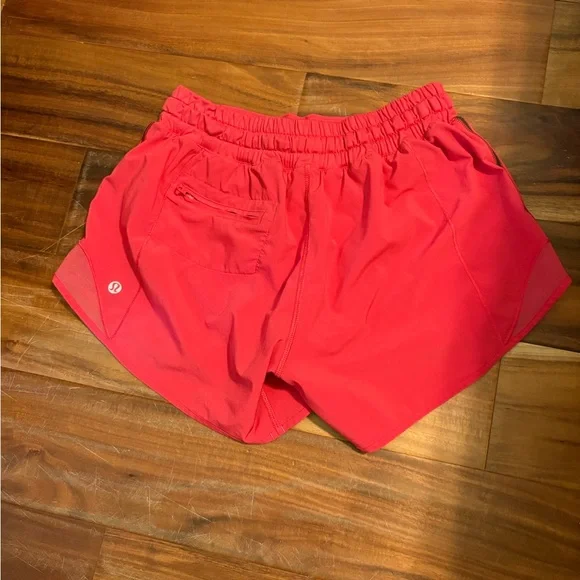 Women's pink lululemon Athletic Shorts size 4 - Picture 2 of 5